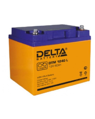 Аккумулятор свинцово-кислотный Delta DTM 1240 L в Ставрополе Электротехническое оборудование Pintop.ru