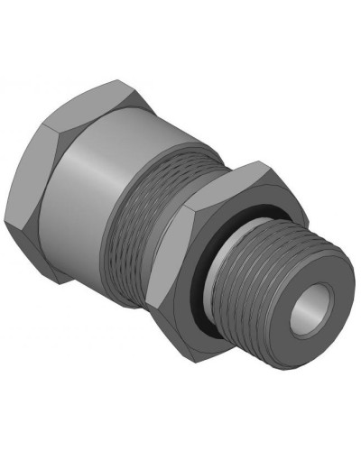 Кабельный ввод с резьбой G1/2 для открытой прокладки кабеля с проходным диаметром d=4-8 мм Спектрон КВН-ЕХЕ-8-Н-G1/2 в Ставрополе Аксессуары для кабель-канала Pintop.ru