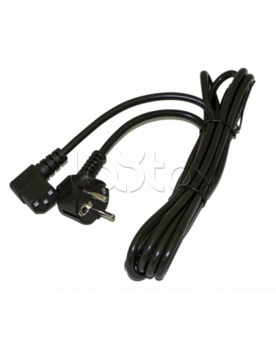 Кабель питания монитор-компьютер Hyperline PWC-IEC13A-SHM-3.0-BK в Ставрополе Патч-корды и пигтейлы Pintop.ru