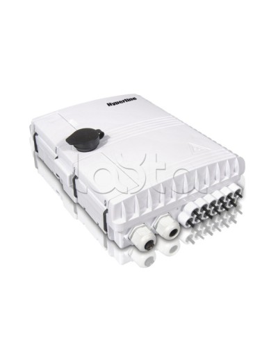 Бокс оптический настенный Hyperline FO-WBI-12A-GY в Ставрополе Кросс оптический Pintop.ru