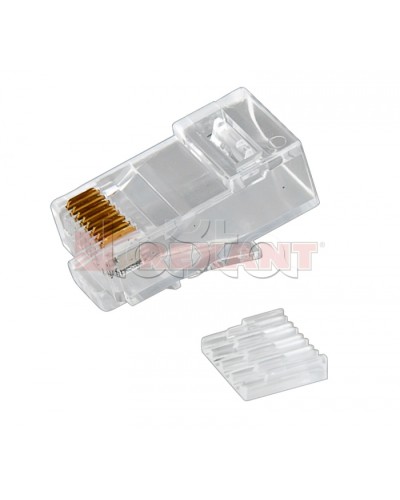 Джек штекер 8Р8С CAT 5e экран (5шт/уп) PROCONNECT 05-1023-9 в Ставрополе Коннекторы Pintop.ru