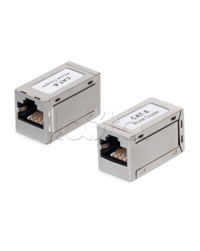 Проходной адаптер RJ45-RJ45 Cabeus (CA-8P8C-C6-SH) в Ставрополе Коннекторы Pintop.ru