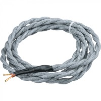 Провод Navigator 61 732 NC-BT02-150-2x0.75 1.5 м серый