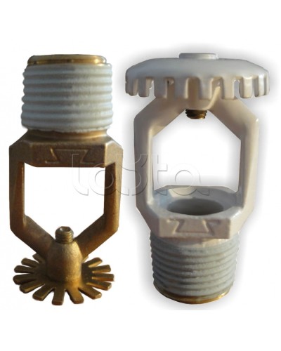 Ороситель дренчерный водяной и пенный Спецавтоматика ДУО0-РВо0,42-R1/2/В3-SU-К80 с резьбовым герметиком в Ставрополе Оросители Pintop.ru