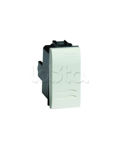 Выключатель, белый, 1мод. DKC (76001B) в Ставрополе Аксессуары для кабель-канала Pintop.ru