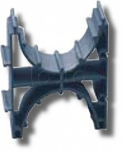 Держатель расстояния (кластер) для двустенных труб, д.110, одинарный DKC (025111) в Ставрополе Держатели, клипсы, скобы Pintop.ru