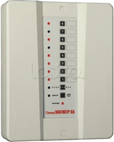 Прибор приемно-контрольный охранно-пожарный немодульного типа Магистраль Гранд МАГИСТР 1А в Ставрополе Приемно-контрольные приборы Pintop.ru