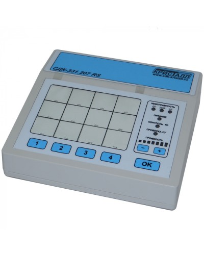 Комплект аппаратуры для автономных систем диспетчеризации Кристалл СДК-331.207RS в Ставрополе Приемно-контрольные приборы Pintop.ru