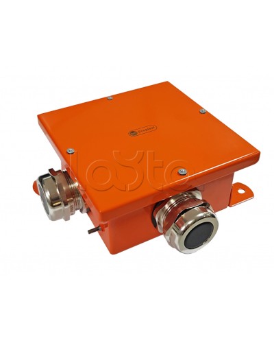 Экопласт SMB120 Коробка металл, огн. E-110,о/п 120х120х60, IP66, 3P, (1,5-10 мм2), оранж. в Ставрополе Распределительные коробки Pintop.ru
