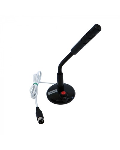 Микрофон диспетчера (разъем 5 вилка) Кристалл СДК-34.5(S/RS) в Ставрополе Дополнительное оборудование для ОПС Pintop.ru