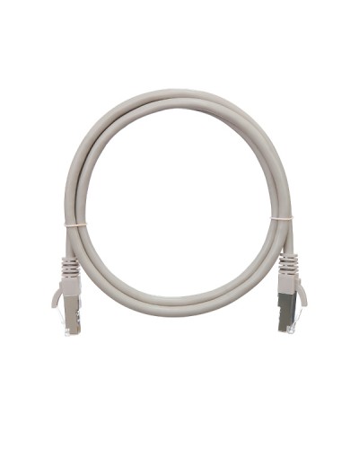 Шнур коммутационный 2хRJ45/8P8C F/UTP кат.5е (1 м) NIKOMAX (NMC-PC4SD55B-010-GY) в Ставрополе Патчкорды (медные) Pintop.ru