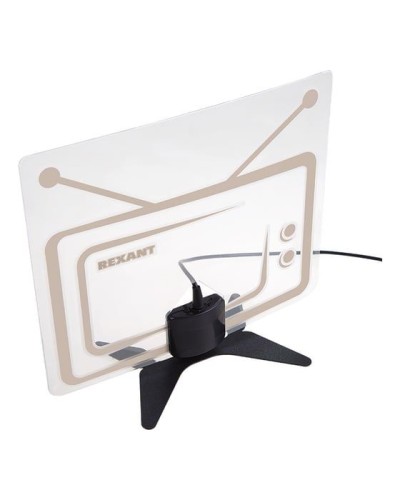 Антенна комнатная «Активная» для цифрового телевидения DVB-T2, Ag-717 REXANT 34-0717 в Ставрополе Системы видеонаблюдения Pintop.ru