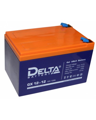 Аккумулятор свинцово-кислотный Delta GX 12-12 в Ставрополе Электротехническое оборудование Pintop.ru