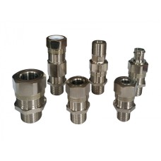 Металлический кабельный ввод взрывозащищённый Магнито-Контакт Р25 М16х1,5, 1ExdIIC/1ExeIIC/2ExnRIIC/Ex ta IIIC Da, IP 66/67/68, Ni