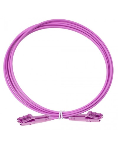 Оптический коммутационный шнур дуплексный, OM4, 2х50/125, LC-LC, 7 м Eurolan (41F-40-LC-LC-07) в Ставрополе Патч-корды и пигтейлы Pintop.ru