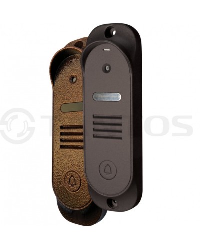 Панель вызывная антивандальная Tantos Stich (медь) в Ставрополе Вызывные видеопанели малоабонентные Pintop.ru