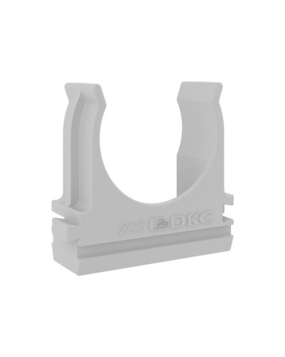 Держатель с защелкой, д.25мм, в упаковках по 5шт. DKC (51025R5) в Ставрополе Держатели, клипсы, скобы Pintop.ru