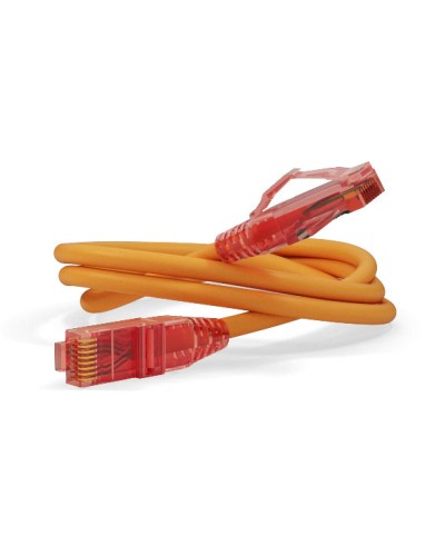 Патч-корд U/UTP Hyperline PC-LPM-UTP-RJ45-RJ45-C5e-5M-LSZH-OR в Ставрополе Патчкорды (медные) Pintop.ru