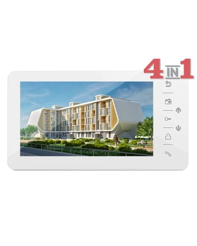 Монитор цветного видеодомофона Tantos Prime HD (White) в Ставрополе Абонентские видеоустройства Pintop.ru