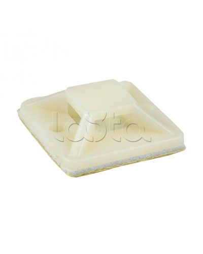 Площадка самоклеящаяся (30х30мм.) белая (20шт.) EKF PROxima (plc-30x30-r) в Ставрополе Крепежные изделия Pintop.ru