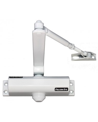 Доводчик Falcon Eye FE-B5W (белый) в Ставрополе Доводчики Pintop.ru