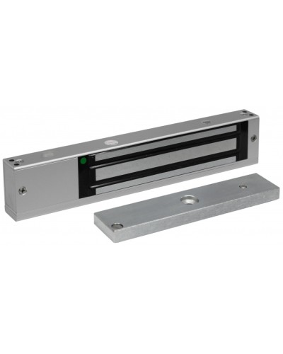 Smartec ST-EL260DL-SL - Электромагнитный замок, внутреннее исполнение, СИД, датчик положения двери, усилие 260-280 кг. в Ставрополе Электромеханические замки Pintop.ru