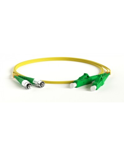 Патч-корд волоконно-оптический Hyperline FC-D2-9-FC/AR-FC/AR-H-1M-LSZH-YL в Ставрополе Патч-корды оптические Pintop.ru