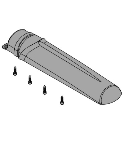 Крышка кожуха винта АХ302304, АХ3024, АХ402306, АХ412306 Came 119RID308 в Ставрополе Запчасти для шлагбаумов и автоматики Pintop.ru