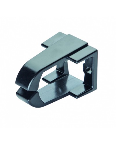 Кольцо пластик, 43 x 65 x 43 мм, черный Eurolan (60A-19-02BL) в Ставрополе Аксессуары для стоек и шкафов Pintop.ru