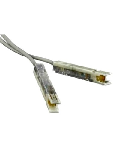 Патч-корд 110 тип - 110 тип, 1 пара, 1 м, серый LANMASTER LAN-P1-P1-1m в Ставрополе Патч-корды и пигтейлы Pintop.ru