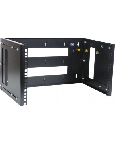 Кронштейн телекоммуникационный настенный 3U ЦМО КНО-М-3U-9005 в Ставрополе Кронштейны для сетевого оборудования Pintop.ru