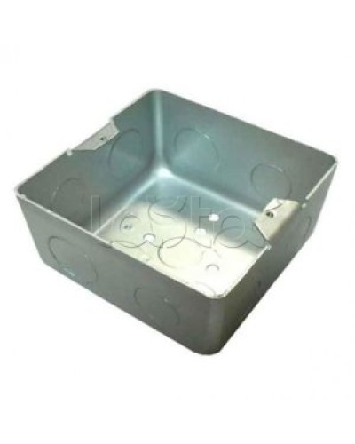 Коробка для люков LUK/1.5BR, LUK/1.5AL в пол, металлическая для заливки в бетон Экопласт 70116 в Ставрополе Системы лючков и колонн Pintop.ru