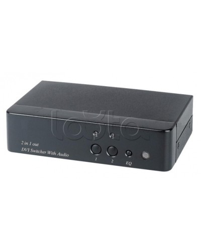 Коммутатор DVI и аудио сигналов SC&T DS02A в Ставрополе Видеоусилители, Модуляторы, Делители Pintop.ru