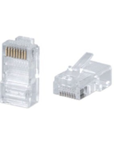 Коннектор RJ-45 (8Р8С) кат.6 (100шт./уп.) (J-RJ45-8P8C-UTP-6) в Ставрополе Коннекторы Pintop.ru