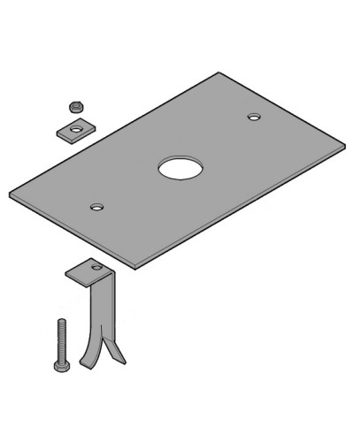 Монтажное основание BY3500TCame 119RIY053 в Ставрополе Запчасти для шлагбаумов и автоматики Pintop.ru