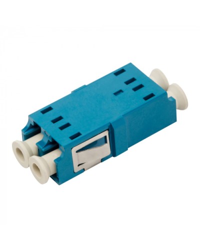 Адаптер оптический LC, SM, корпус SC без фланцев, дуплексный LANMASTER (LAN-2LCS/NF-AM-SM) в Ставрополе Проходные адаптеры и розетки оптические Pintop.ru