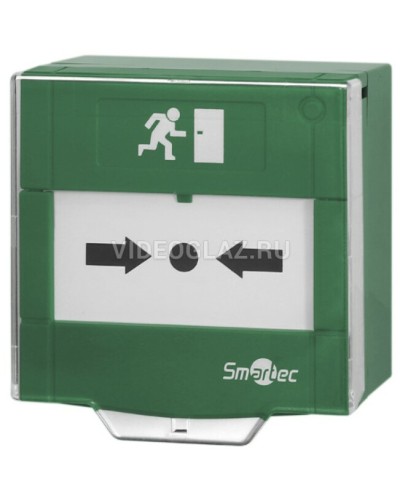 Устройство разблокировки двери с восстанавливаемой вставкой Smartec ST-ER105D-GN в Ставрополе Кнопки выхода Pintop.ru