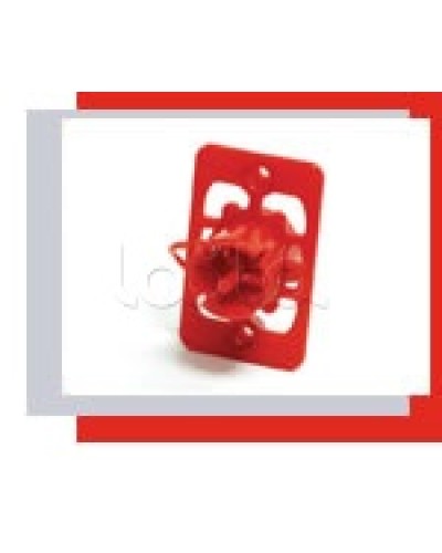 Втулка концевая для заливки в бетон 20/32мм (красный) Экопласт 44608 в Ставрополе Крепежные изделия Pintop.ru