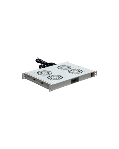 Модуль вентиляторный с термостатом 19 1U с 4-мя вентиляторами REXANT 04-2605 в Ставрополе Вентиляторные модули Pintop.ru