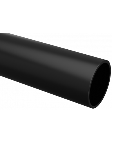 Труба гладкая ПВХ жесткая d16 мм (3 м) (156 м/уп) черная EKF-Plast (trg-16b-3m) в Ставрополе Гладкая труба Pintop.ru