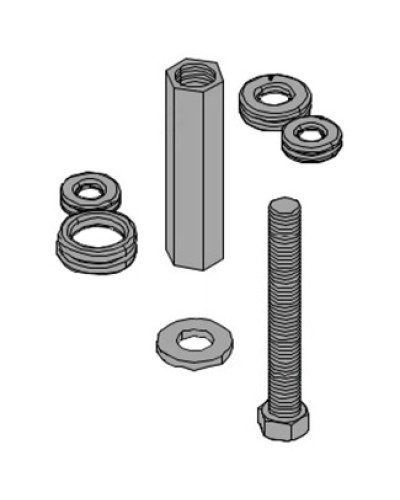Набор креплений BX-243 Came 119RIBX056 в Ставрополе Запчасти для шлагбаумов и автоматики Pintop.ru