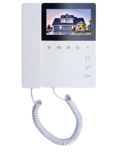 Монитор цветного видеодомофона Tantos Elly с трубкой VZ в Ставрополе Абонентские видеоустройства Pintop.ru