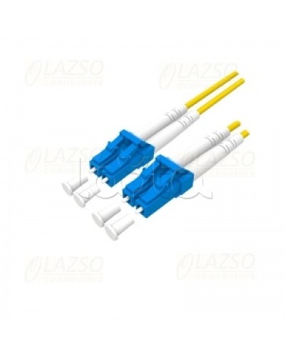 Патч-корд оптический Lazso PC-DU-LC/LC(3m) в Ставрополе Патч-корды и пигтейлы Pintop.ru