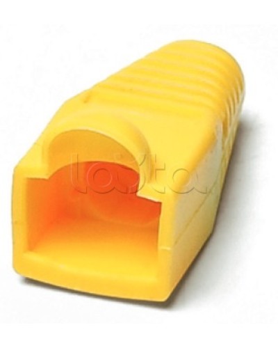 Колпачок изолирующий для разъемов RJ-45 желтый (10шт.) Hyperline BOOT-YL-10 в Ставрополе Коннекторы Pintop.ru