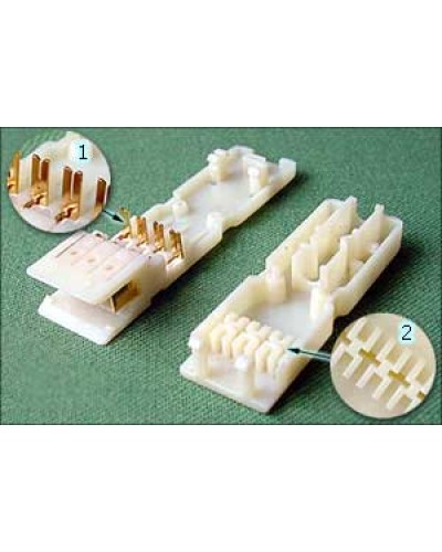 Вилка 2 пары 110 типа LANMASTER LAN-S110P2 в Ставрополе Коннекторы Pintop.ru