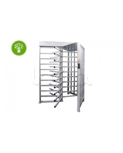 Турникет полноростовой с подогревом 3V RUBEZH STRAZH Model X УХЛ 2.1 WEB MF (T-1000) в Ставрополе Турникеты Pintop.ru