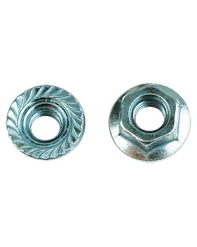 Гайка с насечкой, препятствующей откручиванию М6 DKC CM100600 в Ставрополе Крепеж Pintop.ru