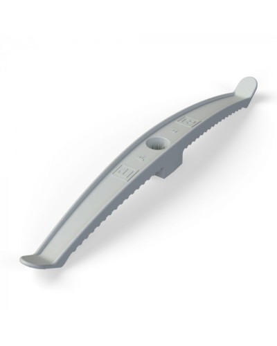 Держатель кабеля двусторонний для прямого монтажа в гофроящике серый (100 шт/кор) Промрукав (PR13.0487) в Ставрополе Аксессуары для кабель-канала Pintop.ru