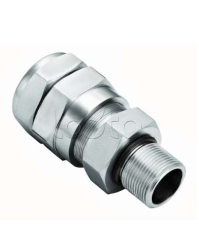 Кабельный ввод для бронированного кабеля с уплотнением внутренней оболочки кабеля резьбой G1/2, внешним диаметром кабеля D от 11 до 15 мм и проходным диаметром кабеля d= 6-10 мм Спектрон КВБ-15/10-М-G1/2 в Ставрополе Аксессуары для кабель-канала Pintop.r