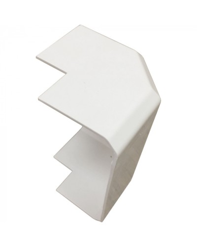 Внешний угол для короба 120х50 мм, белый LANMASTER (LAN-CT120x50-EC-WH) в Ставрополе Аксессуары для лотков Pintop.ru